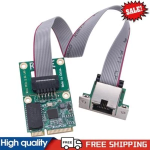 M.2 Gigabit Lan Adapter 2.5G/1000/100Mbps RJ45 Network Card (Mini PCIE NIC 2.5G) - Picture 1 of 8