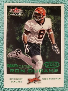 2000 FLEER FOCUS TIM DUGANS ROOKIE #217 CINCINNATI BENGALS DRAFT POSITION /304  - Picture 1 of 4