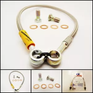 Manguera de embrague clásica mini trenzada de una pieza larga verto pre Goodridge Cooper 1275 - Imagen 1 de 1