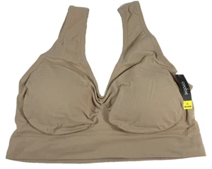 Coobie Seamless Comfort Bra Style #9060 - Nude Beige SZ XL - NEW NWT - Picture 1 of 5