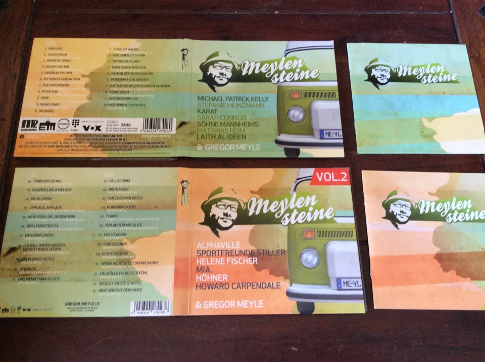 Gregor Meyle  Meylensteine 1 2 [4 CD] Karat HÖHNER Mia Alphaville Sarah Connor - Bild 1 von 1