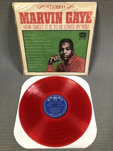 Marvin Gaye How Sweet It Is To Be Loved ByYou RED Vinyl LP RARE Taiwan Press VG+ - Picture 1 of 7