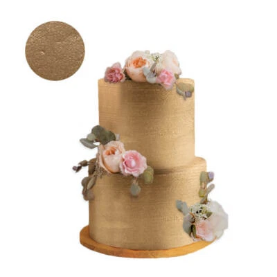 CROWN GOLD HIGHLIGHTER DUST  4 g Cake Decorating, Fondant, Gum Paste USA - Image 1 of 2