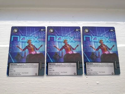 Android Netrunner - IPO Promo - Set of 3 - Nisei Backs - Image 1 of 2
