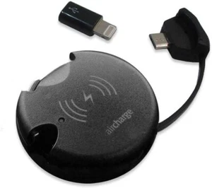 Llavero Cargador Aircharge Dispositivo de Carga Inalambrica Móvil Portatil Qi - Imagen 1 de 9