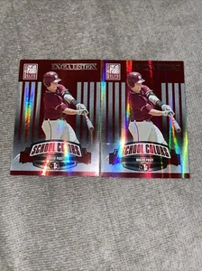2-2008 DONRUSS ELITE #SC-3 BUSTER POSEY "SCHOOL COLORS"ROOKIE RC /1500 - Picture 1 of 6