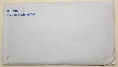 1979 US Mint set, beautiful coins in original sealed government cellophane, NICE - Image 1 of 3