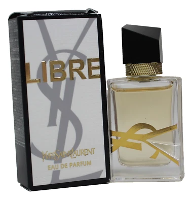 Libre YSL Yves Saint Laurent Eau de Parfum .25 OZ Splash Nuevo en Caja Foto 1 de 2