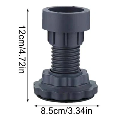 Heavy Duty Support for Beds and For Desks Adjustable Round Furniture Risers - Image 1 of 4