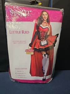 Spirit Little Red Halloween Adult Woman's Costume Medium 6-10 NWT - Picture 1 of 5