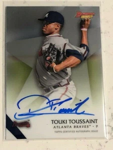 2015 Bowman's Best Best of '15 Autographs #B15TTO Touki Toussaint - Picture 1 of 2