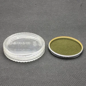 Vintage Canon 55 mm  Light YellowY1  1,5x Filter with Plastic Case. Original - Picture 1 of 11