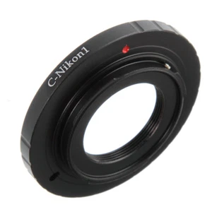 C Mount Cine Movie lens for Nikon 1 J4 J5 V3 V5 Mirrorless Camera Body Adapter - Picture 1 of 4