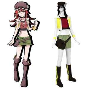The World Ends with You TWEWY Shiki Misaki Cosplay Costume Anime Grils Outfit - Picture 1 of 7