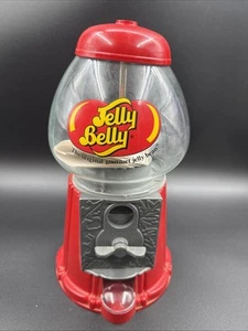 Vtg Jelly Belly Glass Metal 11" Candy Gumball Machine Dispenser Coin - Bild 1 von 9