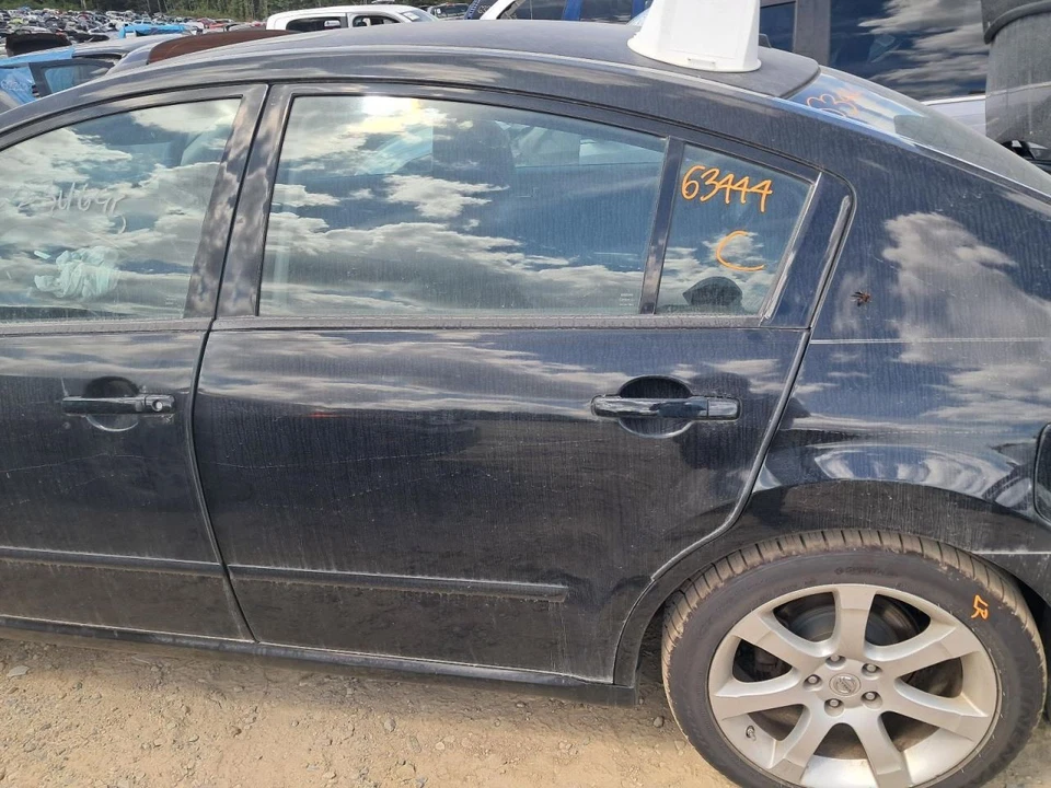 2008 Nissan Maxima Driver Left Rear Door Shell 4DR SED BLK Used Local Pickup - Image 1 of 4