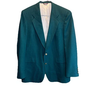 Hart Schaffner Marx Jack Nicklaus Green Masters Style Golf Blazer Size 44 (?)VTG - Picture 1 of 12