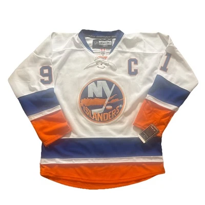 New York Islanders Jersey 50 Mens XL John Tavares Reebok CCM White - Image 1 of 4