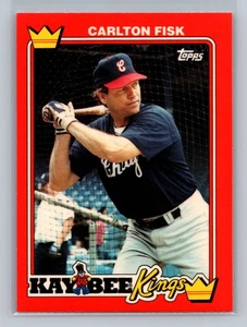 1990 Topps Kay-Bee Kings of Baseball #12 Carlton Fisk Chicago White Sox - Picture 1 of 2