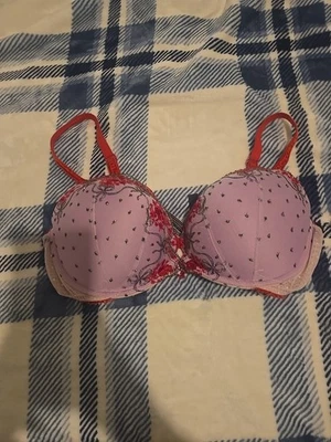 Victoria Secret Very Sexy Push Up 38d Pink And Red  - Image 1 of 4