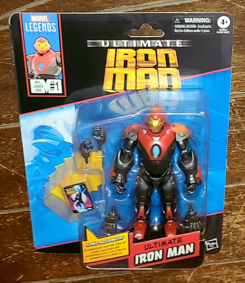 Hasbro Marvel Legends Ultimate Iron Man Comics-Inspired 6-Inch Figure