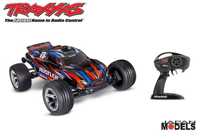 RUSTLER 2WD BL-S2 Truggy Stadium Truck Brushless TQ 2.4GHZ RC Traxxas 37354-4 - Immagine 1 di 4