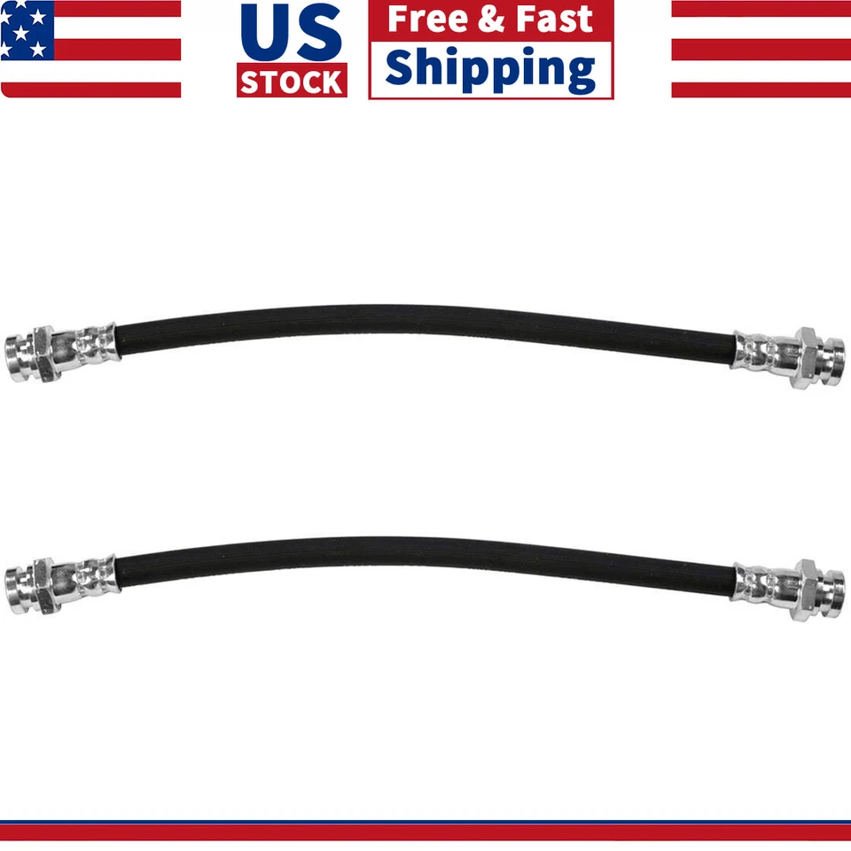 2x Manguera de freno delantera línea de freno para Datsun 1200 1971 1972 Foto 1 de 4
