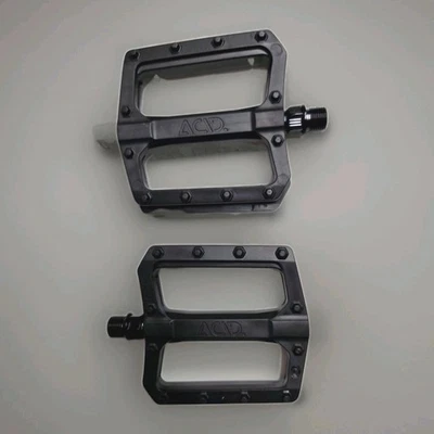 1 paio pedali bici CUBE ACID FLAT C3-ZP pedali BMX MTB bicicletta NUOVI