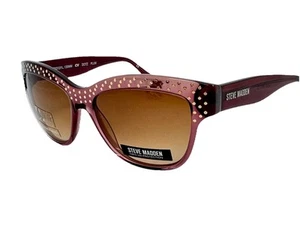NEW Steve Madden Dotz 52.15.130 Plum Women’s PETITE Sunglasses Frames - Picture 1 of 9