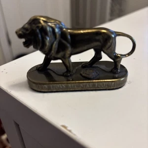 Estatuilla de fútbol americano All-Star internacional Lions Club 1998 de colección pisapapeles usada en excelente estado - Imagen 1 de 14