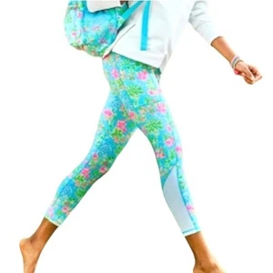 Lilly Pulitzer Disney Lilly Loves Disney Weekender High Rise Crop Leggings XXL - Picture 1 of 14