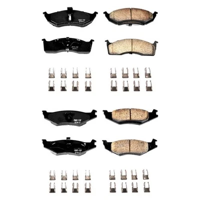 For Dodge Neon 95-05 Z17 Evolution Plus Ceramic Front & Rear Disc Brake Pad Set Foto 1 de 4