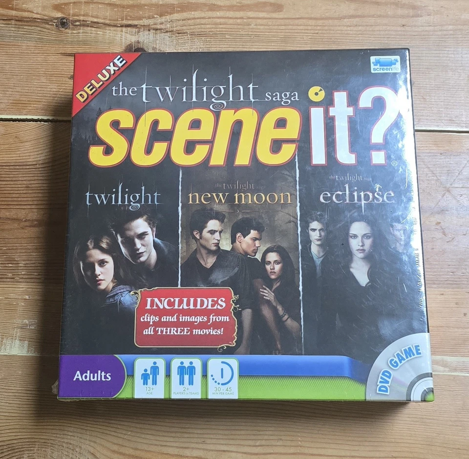 The Twilight Saga Scene It DVD Board Game Brand new sealed Deluxe Edition - Image 1 of 3