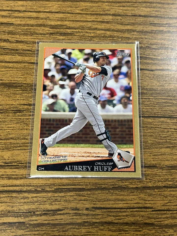 2009 Topps - Aubrey Huff #45 Gold /2009 - Image 1 of 1