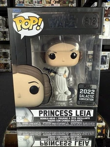 Funko Pop - Princess Leia 512 - 2022 Galactic Convention - Pop Star Wars - Picture 1 of 6