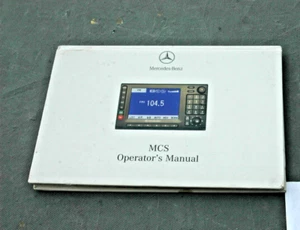 2000 Mercedes Command Unit MCS Owner Operator Manual OEM - Picture 1 of 3