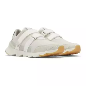 Sorel Mujeres Kinetic Lite Correa Baja Top Senderismo Tenis Talla EE. UU. 5M Blanco Gamuza - Imagen 1 de 5