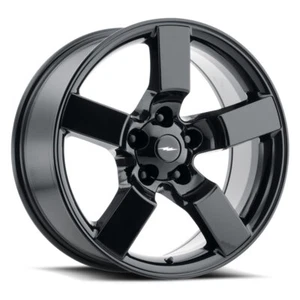 4 New 20x9 Replica LGHTN Gloss Black 5x135 ET8 wheel/rim - Picture 1 of 4