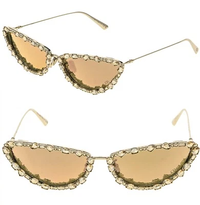 Gafas de sol CHRISTIAN DIOR MISSDIOR doradas MISS B1U moda limitada cristal CD40109 Foto 1 de 4
