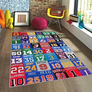 American Basketball People Zahlendecke, Basketball, Basketballdecke, Kinderzimmerdecke - Bild 1 von 12