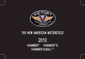 Victory Owners Manual Book 2010 Hammer S - Picture 1 of 12