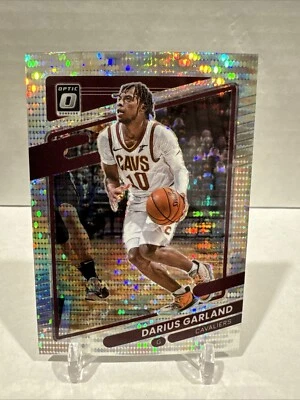 2021-22 Panini Optic Basketball Silver Pulsar Prizm #65 Darius Garland - Image 1 of 2