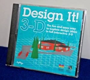 Softkey Design It 3-D (CD-ROM, Windows) Disc with User Insert Only - Take a L@@K - Picture 1 of 5