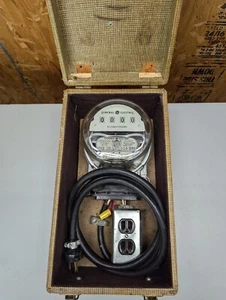 Vintage GE General Electric I-30-A Single Phase Watthour Electric Meter - Picture 1 of 8