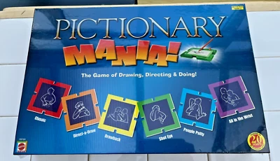 Pictionary Mania! Board Game (2005) - Brand New and Sealed - Image 1 of 3