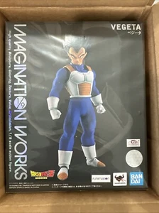 BANDAI SPIRITS IMAGINATION WORKS Dragon Ball Z Vegeta Action Figure MINT BBTS - Picture 1 of 1