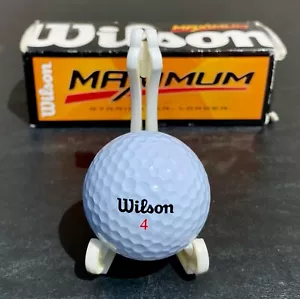 NUOVO* Wilson Maximum Golf Box di 4 palline da golf dritte più lunghe - Foto 1 di 8
