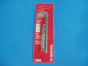 1/4 - 28 NF VERMONT AMERICAN TAP  WITH PROPER SIZE #3 DRILL BIT MADE IN USA - Picture 1 of 1