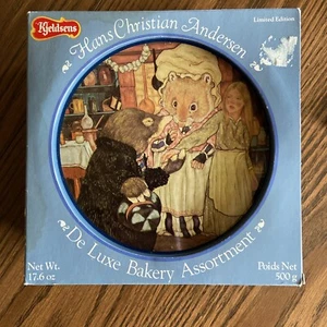 Thumbelina Hans Christian Andersen Fairy Tale Advertising Cookie Tin w/Box - Picture 1 of 7