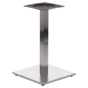 Tischgestell aus gebürstetem Edelstahl SH-2002 für Hotel, Restaurant, 45x45x71,5 - Bild 1 von 6